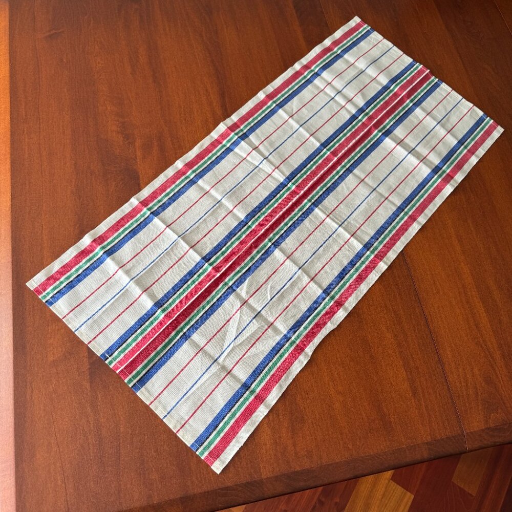 Striped Vintage Utility Kitchen Tea Towel - Picture 7 of 13